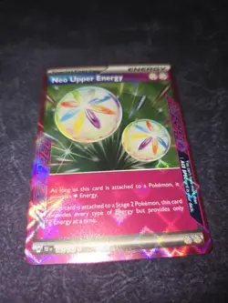 Neo Upper Energy Ace Spec Rare 162/162 Temporal Forces Pokemon NM TCG - NM - Image 3