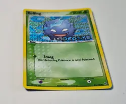 Pokemon Card Koffing 62/107 Ex Deoxys Reverse Holo Played LP - Image 3