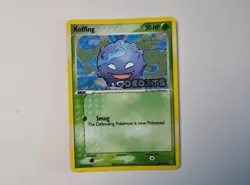 Pokemon Card Koffing 62/107 Ex Deoxys Reverse Holo Played LP - Image 4