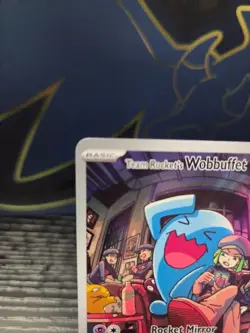 Team Rocket's Wobbuffet Promo SV: Scarlet & Violet Promo Cards 203 NM - Image 2