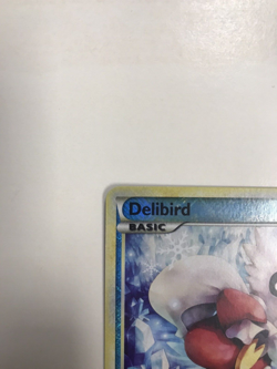 Pokemon Delibird Platinum Crosshatch Holo Promo Card - Image 5