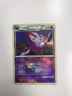 Pokemon Crobat Platinum Crosshatch Holo Promo Card - Image 1