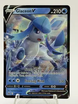 Glaceon V SWSH196 Sword & Shield Promo Cards NM - Image 1