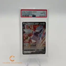 Pokemon Duraludon Champions Path SWSH #47 PSA 10 Graded Trading Card - Image 1