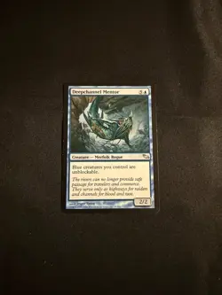 Deepchannel Mentor [Shadowmoor] Magic MTG Cards LP - Image 1