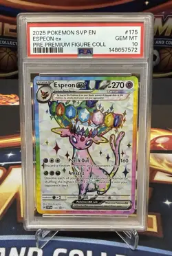Espeon ex SVP175 Sv: Scarlet & Violet Promo Cards Holo PSA 10 - Image 1