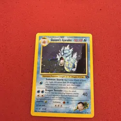 Pokemon Giovanni's Gyarados Gym Challenge Holo Card 5/132 - Image 1