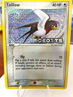 Pokemon Card -Taillow 80/107 - Deoxys 2005- Holo Stamped EX Deoxys - Image 1