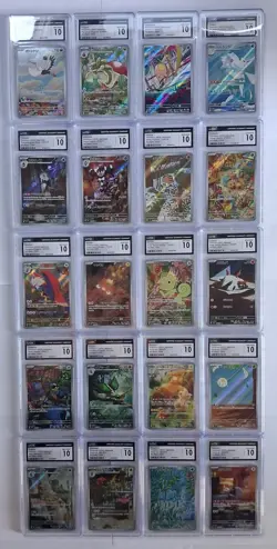 Pokemon Card Lot - 20 CGC Gem Mint 10s - Image 1