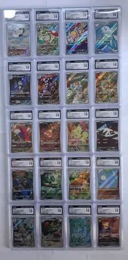 Pokemon Card Lot - 20 CGC Gem Mint 10s - Image 3