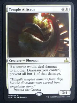 Temple Altisaur - RIX - Mtg Card #24B - Image 1