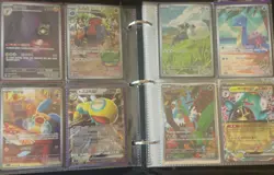 Pokemon Card Lot OF 58 CARDS BINDER INCLUDED ULTRA RARE CARD - Image 2