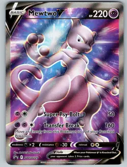 2019 Mewtwo V - SWSH229 Promo Holo NM SWSH: Sword & Shield Promo Cards Pokemon - Image 1