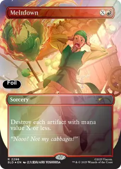 Meltdown (Rainbow Foil) 2296 Secret Lair Drop Series NM EN - Image 1