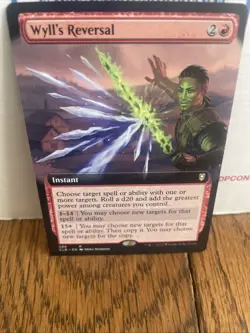 Wyll's Reversal Commander Legends: Battle for Baldur's Gate Extended Art NM MTG - Image 5
