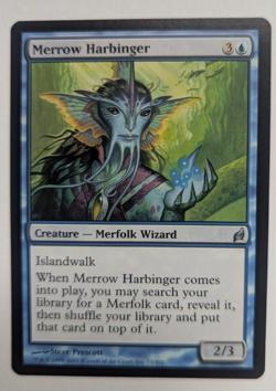 Magic Mtg Lorwyn Merrow Harbinger near mint - Image 1