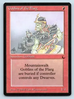 MTG Goblins of the Flarg C The Dark (DRK) NM Magic - Image 1