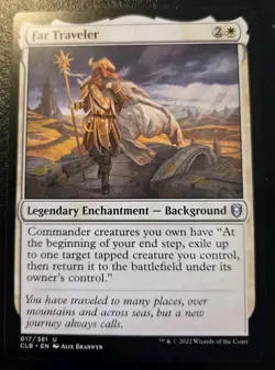 Far Traveler 017/361 Uncommon Battle For Baldur's Gate Magic: The Gathering - Image 1