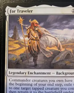 Far Traveler 017/361 Uncommon Battle For Baldur's Gate Magic: The Gathering - Image 2