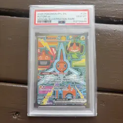 Rotom ex #126 PSA 10 GEM MINT 2025 Pokemon PFL Special Illustration Rare SIR - Image 1