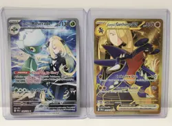 2025 Pokemon Destined Rivals Lot of 2 Cynthia's Chase Cards - Image 1