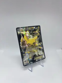 Pokemon Pikachu EX XY124 XY Promo Holo Black Star Promo HP - Image 4