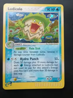 Pokemon Ludicolo 7/100 Sandstorm Holo Lightly Played - Image 1