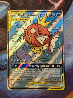 Magikarp & Wailord GX 161/181 MP Team Up Ultra Rare Pokemon - Image 1