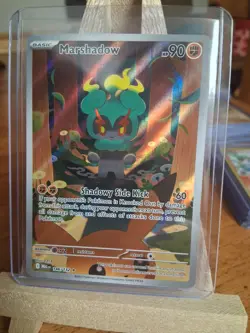 The Pokemon Company Pokemon TCG Marshadow 146/132 ME01 Illus Rare Holo Eng - Image 1
