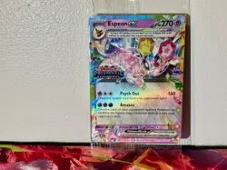Espeon ex - (Prismatic Evolutions Stamp) 034/131 Surprise Box Pokemon - Image 1