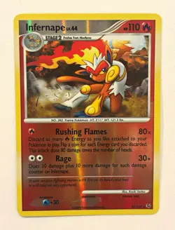 Pokemon TCG Infernape 31/127 Platinum Reverse Holo Rare Stage 2 HP 110 - Image 1