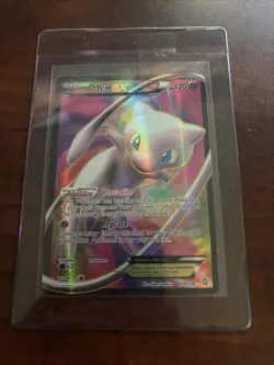 Pokemon Mew EX Holo Ultra Rare Full Art Dragons Exalted 120/124 NM/LP CHECK DESC - Image 1