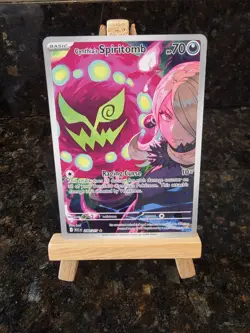 Cynthia's Spiritomb 244/217 Illustration Rare Ascended Heroes Pokemon Holo NM - Image 1