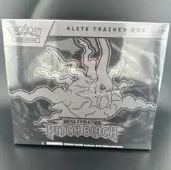 Pokemon TCG Mega Evolution—Pitch Black Elite Trainer Box - Image 1