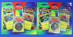 2 Pokemon Mega Evolution Phantasmal Flames 2 Pack Blister Oddish Vileplume Gloom - Image 1