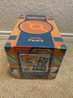 Pokemon TCG Paldea Adventure Chest New! Sealed! - Image 2
