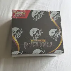 Pokemon Mega Evolution Pitch Black Booster Box Factory Sealed In Hand - Image 1