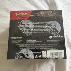Pokemon Mega Evolution Pitch Black Booster Box Factory Sealed In Hand - Image 2