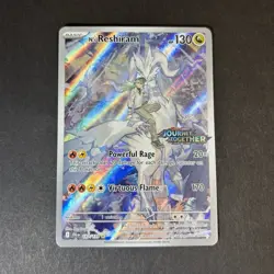 N's Reshiram Journey Together 167/159 Stamped Full Art Holo English - Image 1