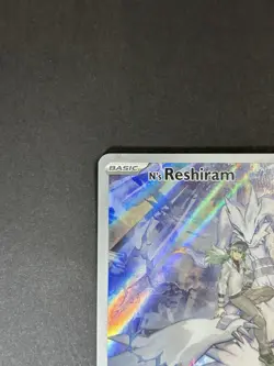 N's Reshiram Journey Together 167/159 Stamped Full Art Holo English - Image 3