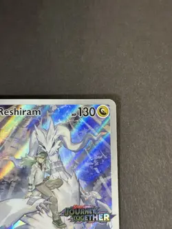 N's Reshiram Journey Together 167/159 Stamped Full Art Holo English - Image 4