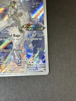 N's Reshiram Journey Together 167/159 Stamped Full Art Holo English - Image 5