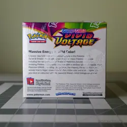 Pokemon TCG Sword & Shield Vivid Voltage Booster Box English 2020 - Sealed - Image 3
