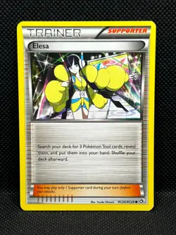 Pokemon Tcg Elesa RC20/RC25 Holo Legendary Treasures: Radiant Collection - Image 1