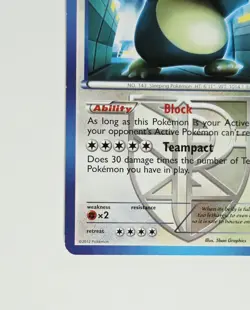Snorlax Team Plasma 101/135 Plasma Storm Rare Non Holo Pokemon 2012 - Image 5