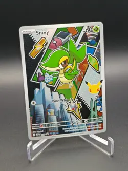 Snivy 049 Series 2 First Partner Illustration Collection, Pokemon Promo Mint 💎 - Image 1