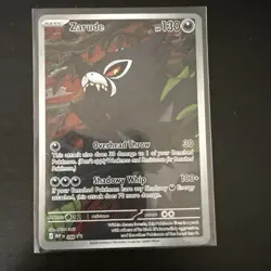 Pokemon TCG Zarude Mega Evolution Pitch Black O88 Black Star Promo Sealed - Image 1