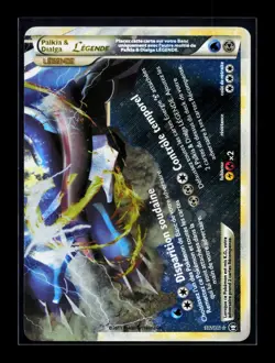 Carte Pokemon Palkia & Dialga Legende 102/102 HS Triomphe HGSS FR - Image 1