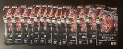 One Piece TCG OP-16 The Time Of Battle Sleeved Booster Packs Lot Of 15 English - Image 1