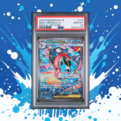 2026 POKEMON JAPANESE M4-NINJA SPINNER SPECIAL ART RARE MEGA GRENINJA EX PSA 10 - Image 1